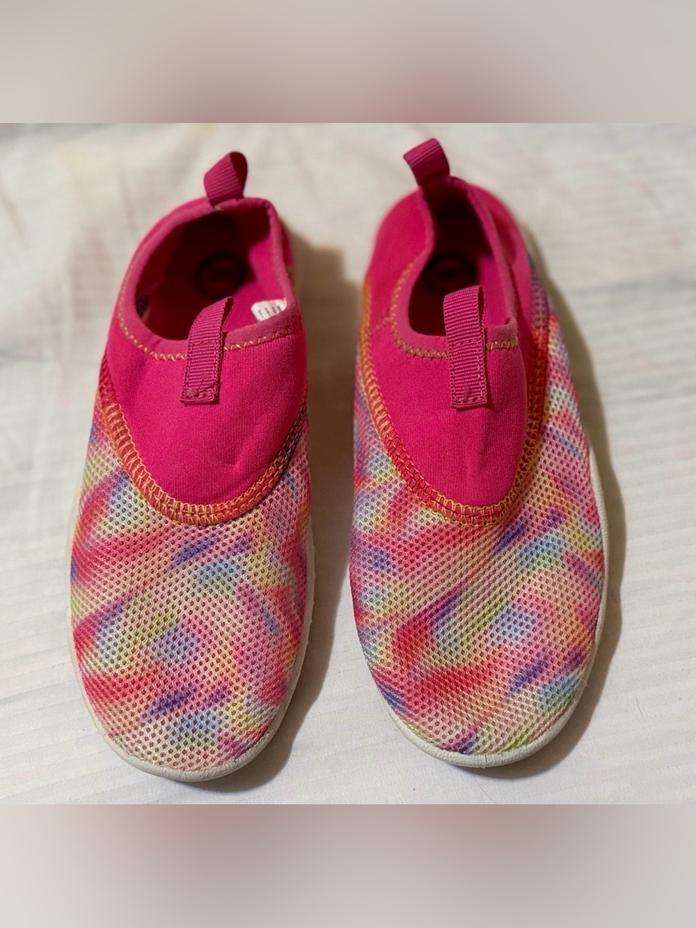 Kids Slip-On Water Shoes - Hot Pink Multi